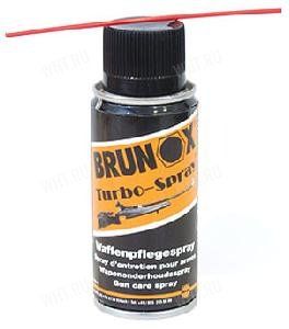 Масло оружейное аэрозольное Brunox Turbo-Spray, 100мл. картинка анонса на сайте WHT.ru