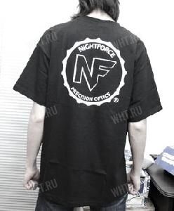 Футболка NIGHTFORCE, цвет черный картинка анонса на сайте WHT.ru