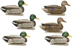 Чучела уток (кряквы) Avian-X TOPFLIGHT OPEN WATER Mallards (6 шт.) картинка анонса на сайте WHT.ru