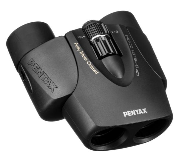 Бинокль PENTAX UP 8-16x21 черный картинка анонса на сайте WHT.ru