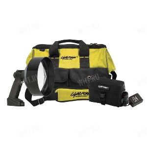 Комплект LightForce Enforcer Walkpack с прожектором 170 мм, свинцовым аккумулятором и сумкой картинка анонса на сайте WHT.ru