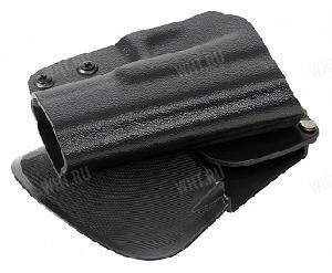 Кобура для Glock 17 поясная пластиковая быстросъёмная (№26) картинка анонса на сайте WHT.ru