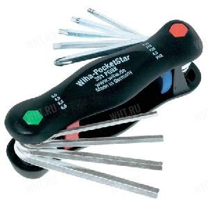 Мультиинструмент WIHA PocketStar-Torx, шестигранные и крестовые отвертки картинка анонса на сайте WHT.ru
