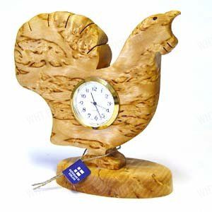 Часы настольные "Глухарь", Wood Jewel  картинка анонса на сайте WHT.ru