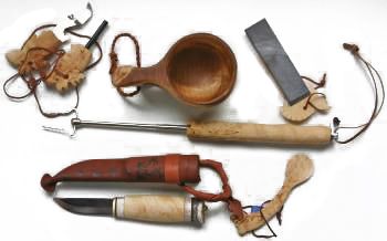 Поступление лапландских ножей и подарочной продукции ручной работы для охотников и рыболовов от Wood Jewel (Финляндия)
