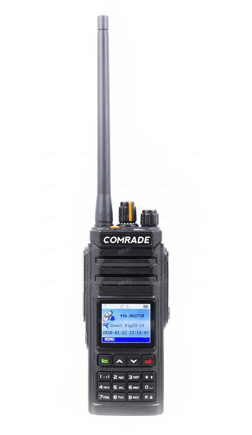 Аналого-цифровая радиостанция Comrade R12 UHF/VHF