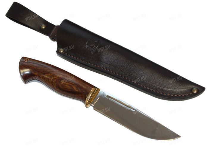 Нож "Хантер", рукоять железное дерево, сталь К340
