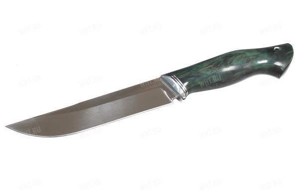 Нож охотничий "Волк-2", сталь - Х12МФ, кованая картинка анонса на сайте WHT.ru