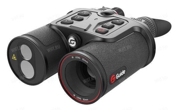 Тепловизионный бинокль Guide TN430 LRF (400x300, 12µm, F35mm, 2,3...9.2x, NETD<30mK) картинка анонса на сайте WHT.ru