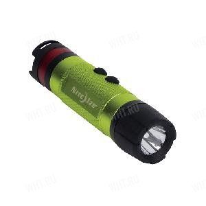 Фонарь Nite Ize 3-в-1 LED mini Flashlight, цвет лайм (max. 80 люмен) картинка анонса на сайте WHT.ru