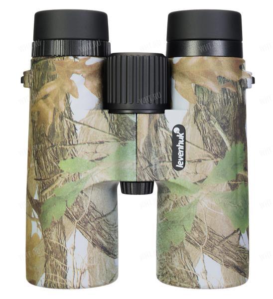 Бинокль Levenhuk Camo Grass 10x42 с тактической дально-угломерной сеткой (MRAD) картинка анонса на сайте WHT.ru