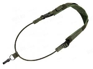 Ремень тактический одноточечный с резиновым жгутом №2 (олива) картинка анонса на сайте WHT.ru