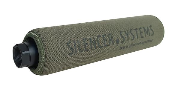 Чехол антимиражный Silencer.Systems Hunter-Premium (неопрен) для глушителей S.S-Z | SSZ-3D-CF | Compact V2.0 | SSZ-3D-.22 | 3S-DOMINATOR картинка анонса на сайте WHT.ru